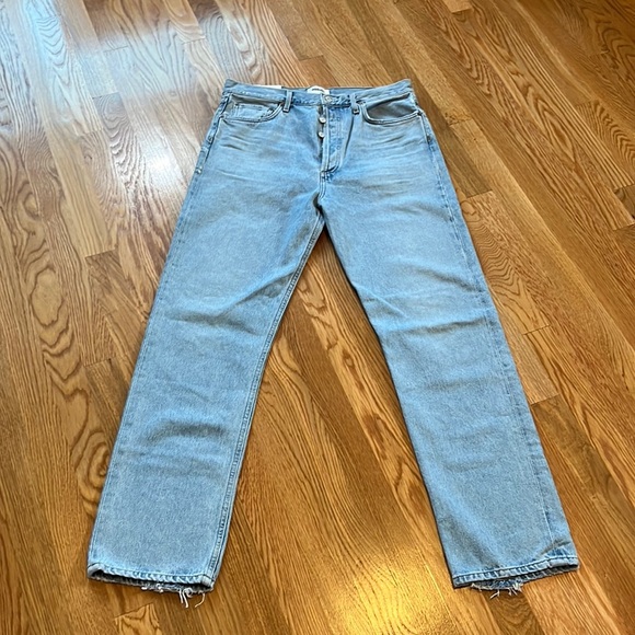 NWT AGolde 90’s Pinch High Rise Straight Size 30 - Picture 10 of 17